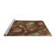 Tapis brun tissé à la machine-765368306
