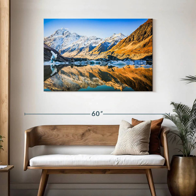 Ravi Aoraki, parc national du Mont Cook, H 30 po x l 45 po