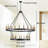 Vilmos 36 - Light Dimmable Wagon Wheel Chandelier-325498004-325498007