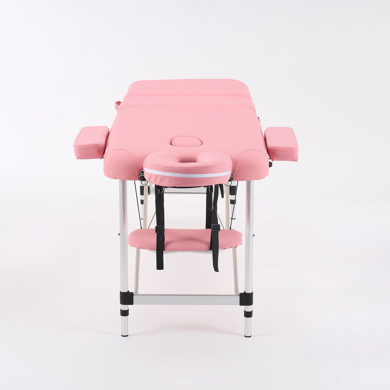 Table de massage 84 po réglable, Rose