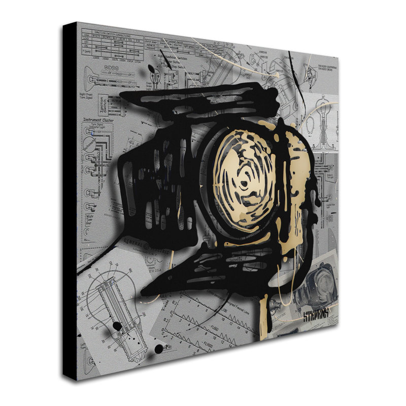 « movie light », impression sur toile tendue, H 24 po x l 24 po x P 2 po