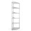 Luchezar 18.1'' W Metal Height -Adjustable Shelving Unit-194700167