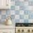 12" x 12" Solid Vinyl Peel and Stick Mosaic Tile