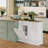 Double Tilt Out 2 X 10 Gallon Cabinet Trash Can(Not Include Trash Can)
