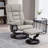HOMCOM Recliner With Ottoman-4519638