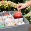 Boîte de rangement pour ornements de Noël pour protéger et ranger des décorations allant jusqu'à 54 "-1232448450