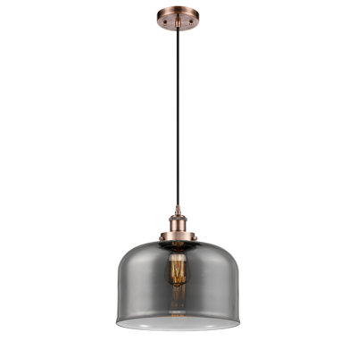 Pamelia 12" W 1-Light Dimmable Mini Pendant