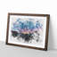 Colourful Starsthe Mountain - Framed Print-56841607-56841608