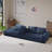 Compression Packed L-Shape Sectional Oversized Sofa, Tufted Minimalist Design, Left Facing Chaise, No Assembly Required-401631186-401631191