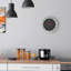 Horloge murale QXA769KLH, noir-55224388