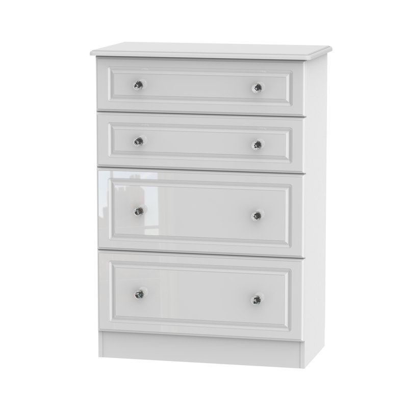 Fully Assembled Jacey 4 Drawer Chest