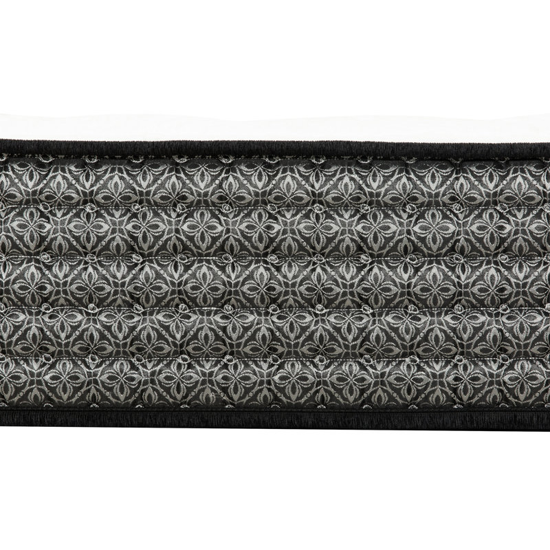 Premium 12 in. Pocket Coil Hybrid Mattress, Plush Gel Memory Foam Mattress, White/Gray, Full