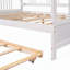 Lit de jour polyvalent en bois avec lit gigogne simple pour la détente et l'espace supplémentaire-910909523-910909521