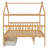 Pittston 2-Drawer Standard Bed Wooden House Bed-737687835-737687828