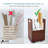 20-Compartment Mobile Wood Blueprint Roll File Storage Organizer with Wheels-98610788