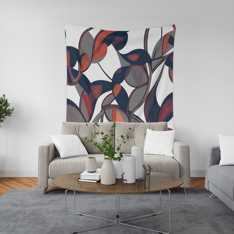 Tapisserie murale, H 88 po x l 104 po