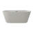 Contemporary-Modern 59'' x 23'' Soaking Acrylic Bathtub