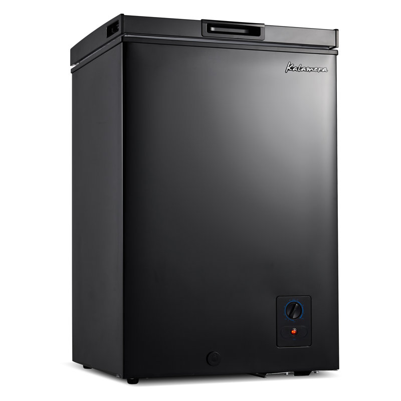 3.5 Cubic Feet Garage Ready Chest Freezer with Adjustable Temperature Controls