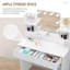 Baysden Dressing Table with Mirror