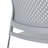Metal Armless Sled Base Plastic Stacking Chair with Perforated Back-73338285