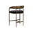 Zanatta Counter Stool - Charcoal Black Leather-106888466-106888468