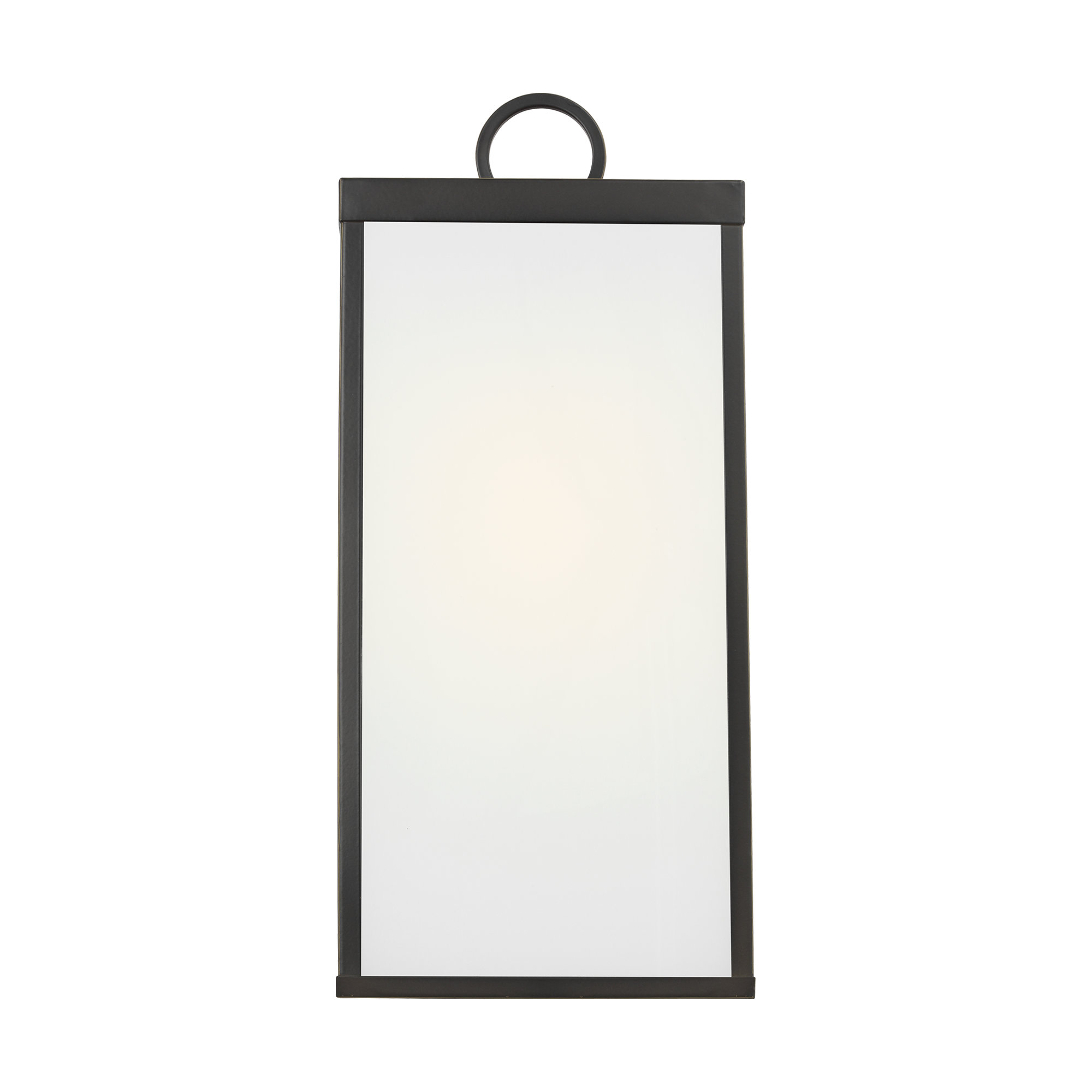 Howell Wall Lantern, Antique Bronze, 16.25" H x 7" W x 6.5" D