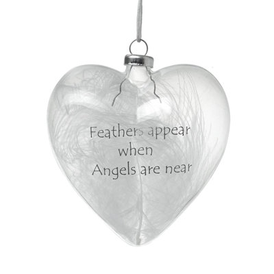 11cm Glass Holiday Shaped Ornament