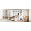 Grand lit escamotable mural avec placard, tiroirs et tablettes Murphy-727110627