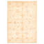 Tapis décoratif en laine de conception unique 5 pi 7 po x 7 pi 11 po noué à la main New Age