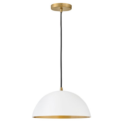 Carsley Single Light Metal Dimmable Pendant