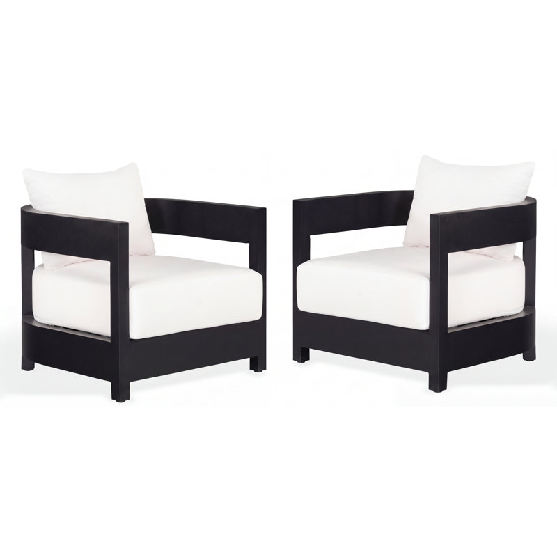 Ensemble de 2 chaises de patio Marckese