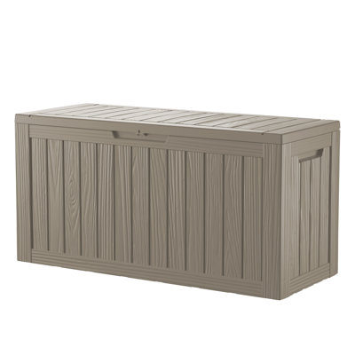 Boîte de rangement pour terrasse 80 gallons