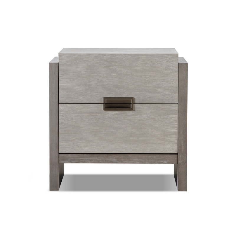 Alderville 26'' W Solid Wood Nightstand
