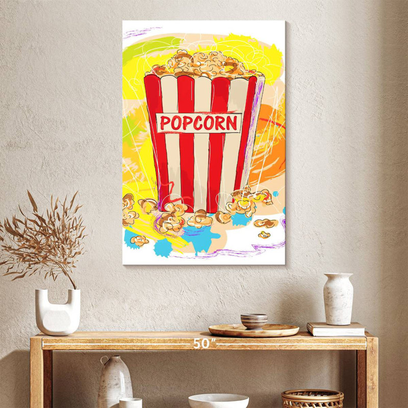 Yarlin Popcorn, 39" H x 26" W