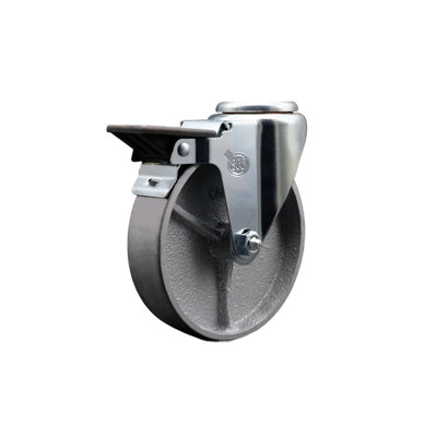 Roulettes semi-cylindriques avec frein Posi Lock