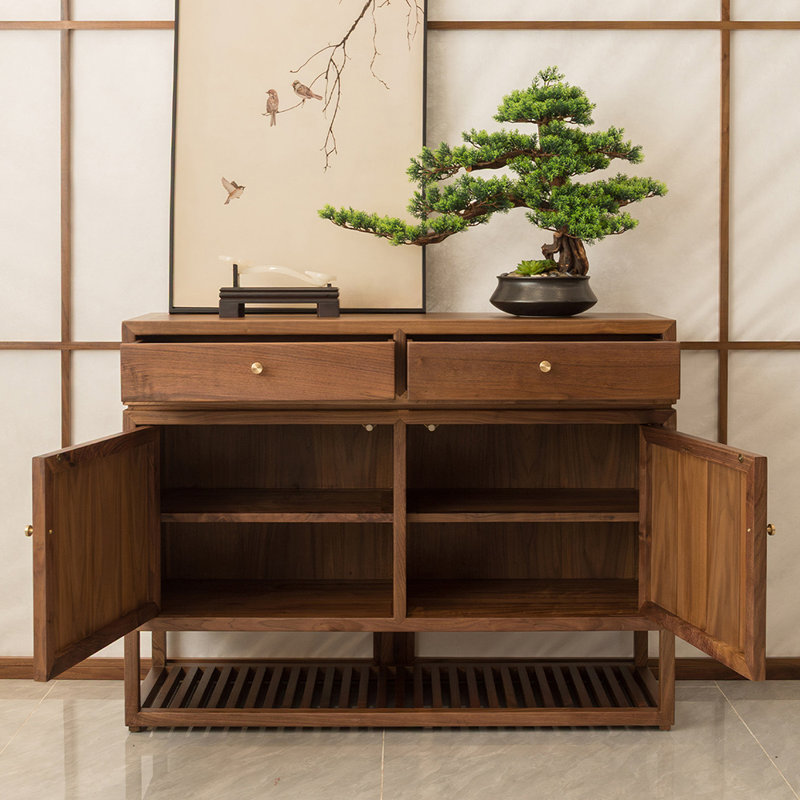 Modern minimalist high-end sideboard