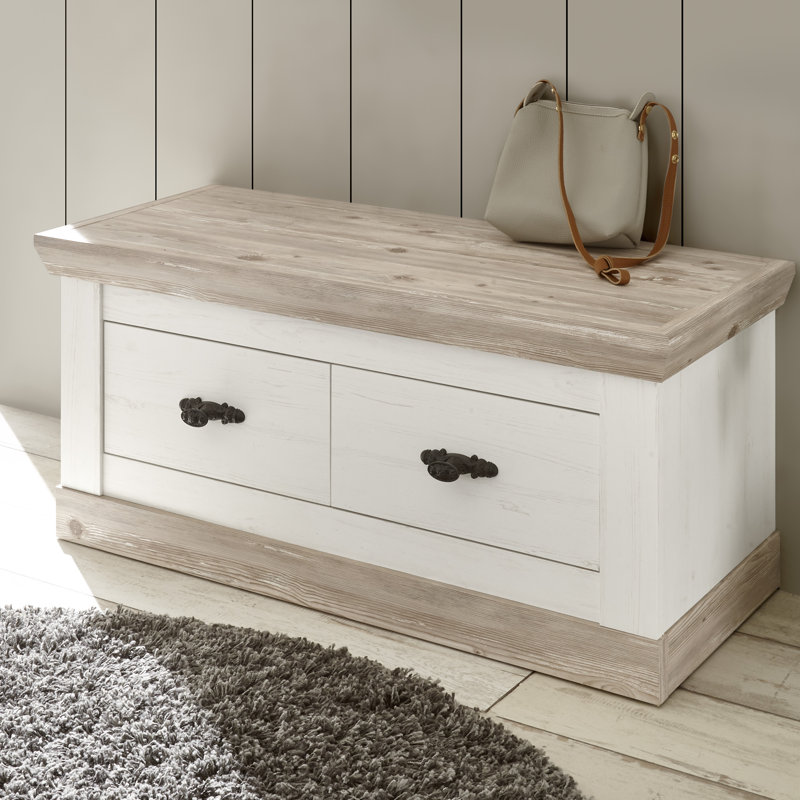 Saybrook Upholstered Bench with Drawers