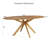 70.8"W Oval Solid Wood Base Dining Table-596164006