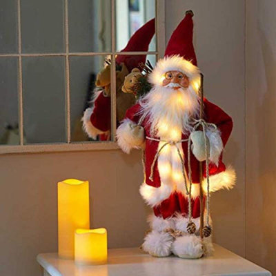 Beleuchtete Figur Weihnachtsmann