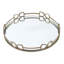 Plateau miroir argenté rond D16.1X2 "Valentina-925524067