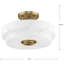 Plafonnier semi-encastré trois lumières de luxe moderne-116454774