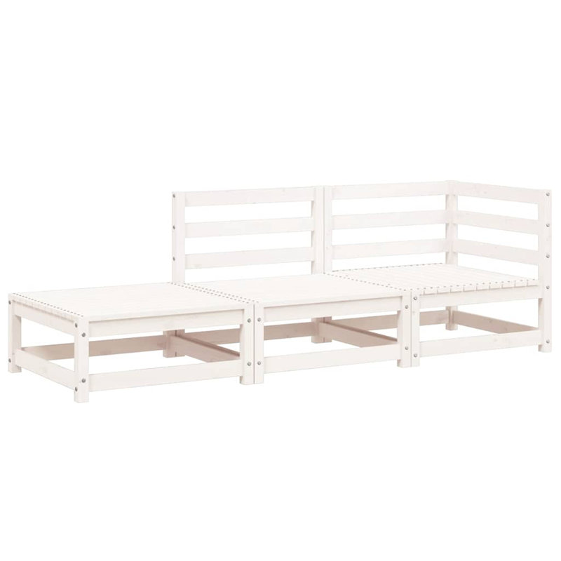 Thornlie 210cm Wide Rectangle Patio Sofa, White