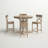 Eugley 4 - Person Pedestal Dining Set