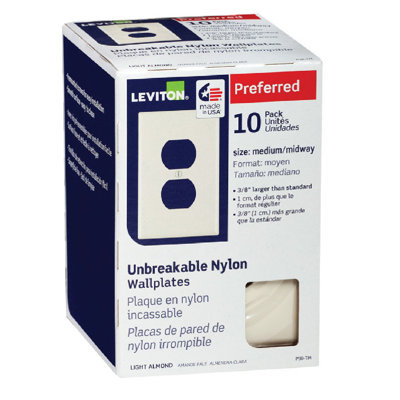 Plaque murale 1 sortie