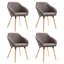 Chaise avec accoudoirs en tissu-87936747