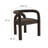 Chaise d'appoint en velours Astrid-107084233