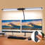 Lampe de bureau à DEL avec pince à double tête avec col de cygne réglable à 360 °