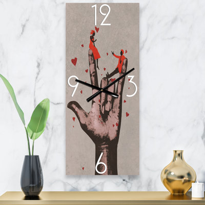 Horloge murale I Love You