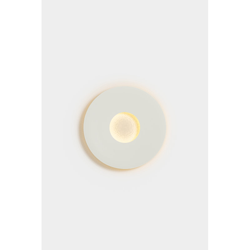 Umbra Round Wall Sconce, 18.9" H x 18.9" W x 2.4" D