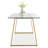 Lavardens 47" Rectangular Glass Desktop Dining Table